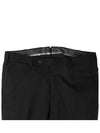 Virgin Wool Skinny Fit Slacks Black - PT TORINO - BALAAN 3