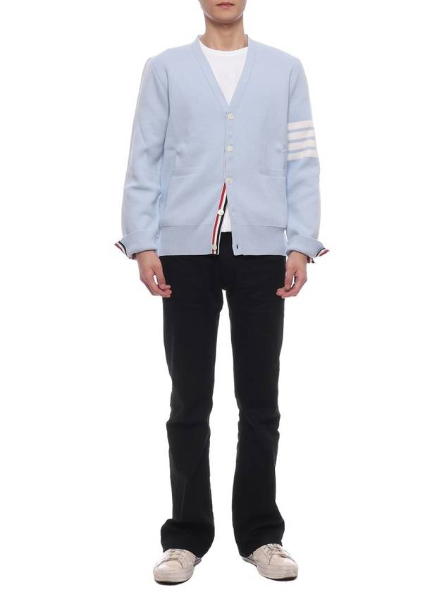 Men s Milan Stitch Cardigan MKC171A 00219 472 24F - THOM BROWNE - BALAAN 3