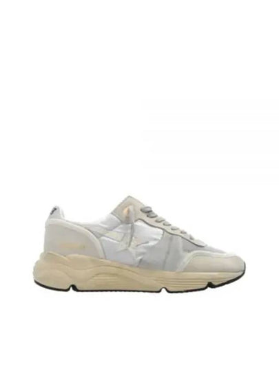 Women's Running Sole Low Top Sneakers Silver Beige - GOLDEN GOOSE - BALAAN 2