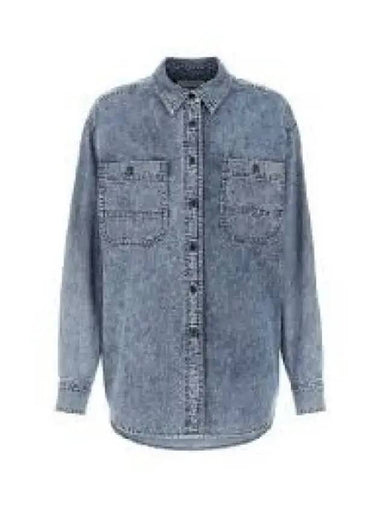 Veraine Shirt Blue CH0004FAA1H38E30BU 1015682 - ISABEL MARANT - BALAAN 1