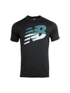 Excel Short Sleeve T-Shirt Black - NEW BALANCE - BALAAN 2