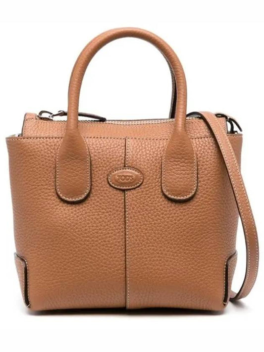 Di Leather Tote Bag Brown - TOD'S - BALAAN 2