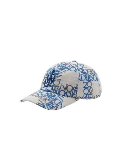 Embroidered Logo Jacquard Ball Cap Blue - JW ANDERSON - BALAAN 2