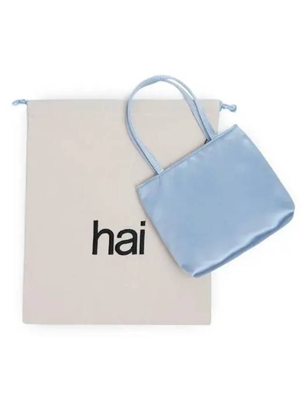 Women's Little satin silk bag light blue LSB LIGHT BLUE - HAI - BALAAN 7