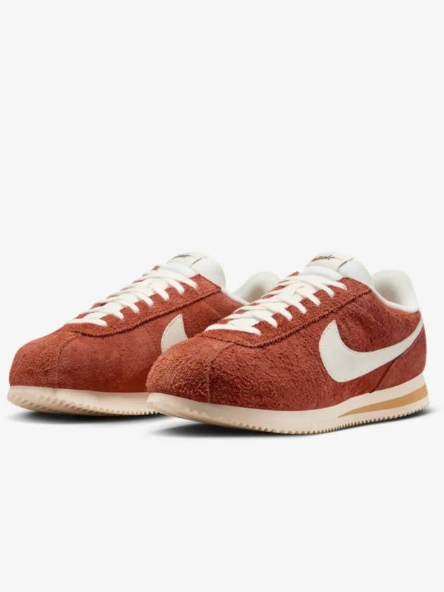 Cortez SE Low Top Sneakers Dark Russet - NIKE - BALAAN 6