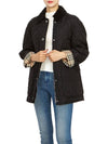 Diamond Quilted Nylon Jacket Black - BURBERRY - BALAAN 9