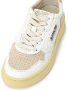 Medalist Beige Suede Low Top Sneakers White - AUTRY - BALAAN 8