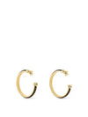 Signature Monogram Earrings Gold Brown - LOUIS VUITTON - BALAAN 3