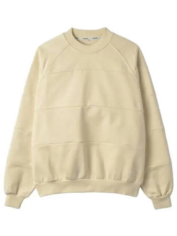 Crew neck sweatshirt beige t shirt - SUNNEI - BALAAN 1