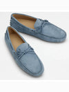 Gommino Nubuck Driving Shoes Blue - TOD'S - BALAAN 2