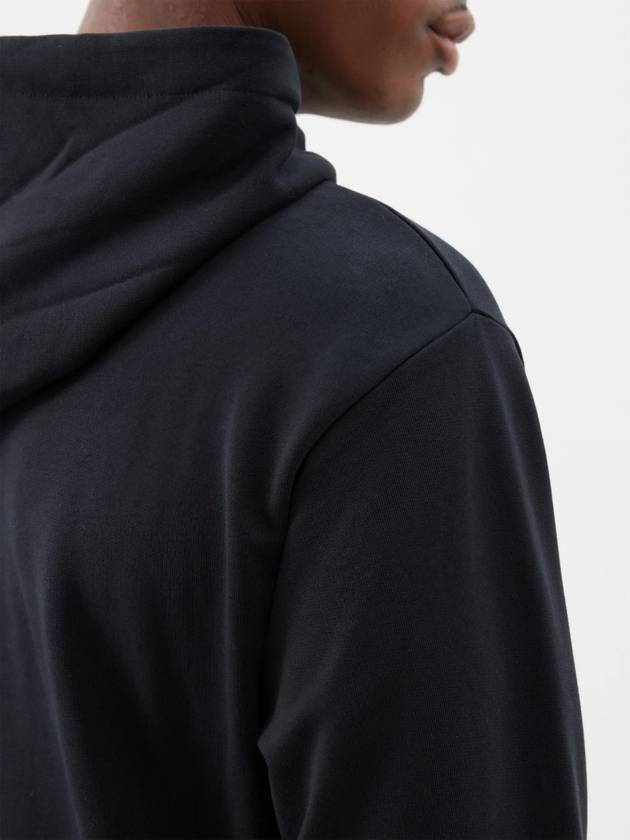 Larry Small Logo Hoodie Black - A.P.C. - BALAAN 5