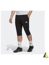 Entrada 22 3/4 Shorts Black - ADIDAS - BALAAN 2