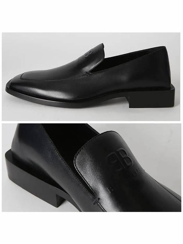 BB logo loafers black - BALENCIAGA - BALAAN.