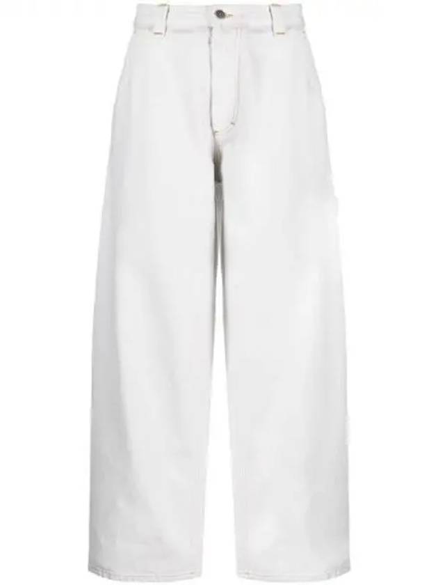 Maison Margiela White Carpenter Denim Pants 270874 - MAISON MARGIELA - BALAAN 1