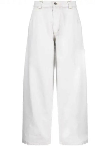 Maison Margiela White Carpenter Denim Pants - MAISON MARGIELA - BALAAN 1