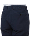 Men's Cotton Blend Straight Pants Navy - DRUMOHR - BALAAN 11