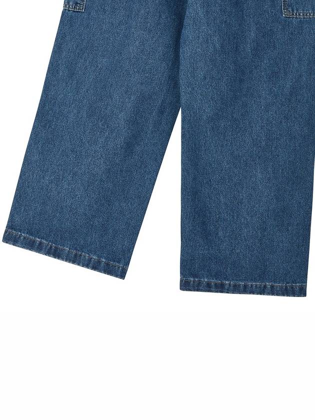 Carpenter obi banding denim blue - THE GREEN LAB - BALAAN 6