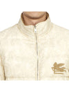 Paisley Print Padding Jacket Ivory - ETRO - BALAAN 8