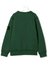 Kids Waffen Sweatshirt Dark Green 751661340 V0057 - STONE ISLAND - BALAAN 3