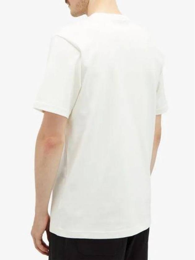 Pocket Short Slevee T Shirt White - ADIDAS - BALAAN 3