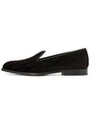 Timeless Oblique Velvet Loafers Black - DIOR - BALAAN.