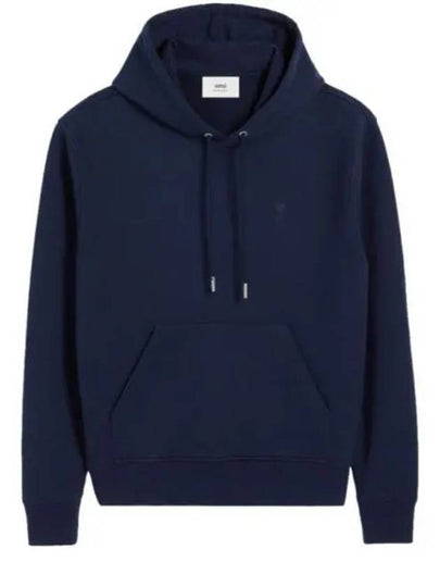 De Coeur Logo Hoodie Navy - AMI - BALAAN 2