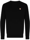 Fox Head Patch Classic Sweatshirt Black - MAISON KITSUNE - BALAAN 3