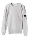 Men's Light Fleece Lens Wappen Sweatshirt Grey - CP COMPANY - BALAAN 2