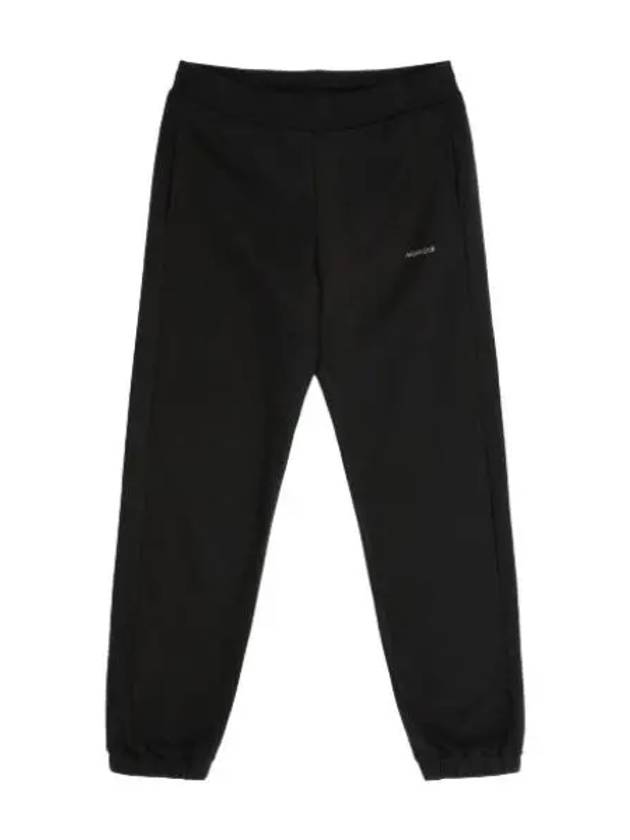 logo track pants black - MONCLER - BALAAN 1