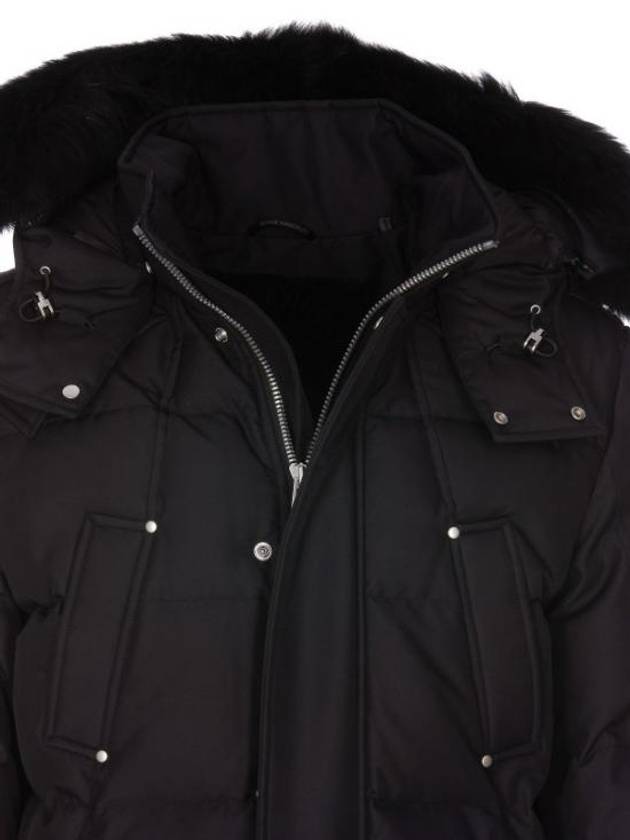 Men's Jackson Cloud Parka Black Fox Fur Black - MOOSE KNUCKLES - BALAAN 4