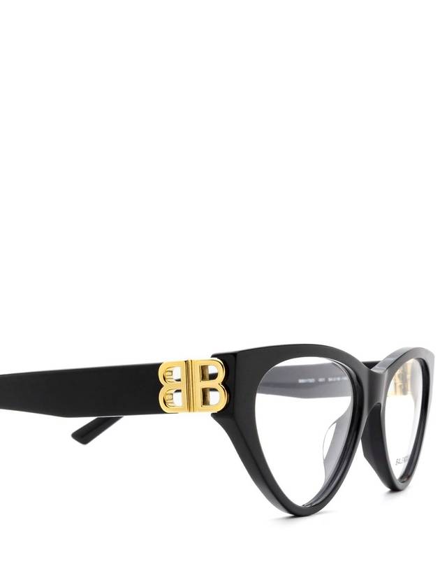 Logo Men's Glasses Black - BALENCIAGA - BALAAN 4