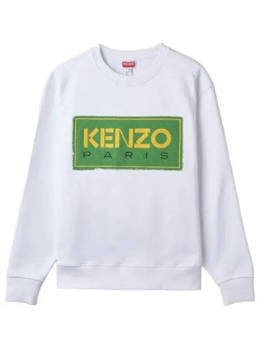 Paris Sweatshirt White - KENZO - BALAAN 1