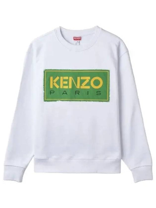 Paris sweatshirt white t shirt - KENZO - BALAAN 1