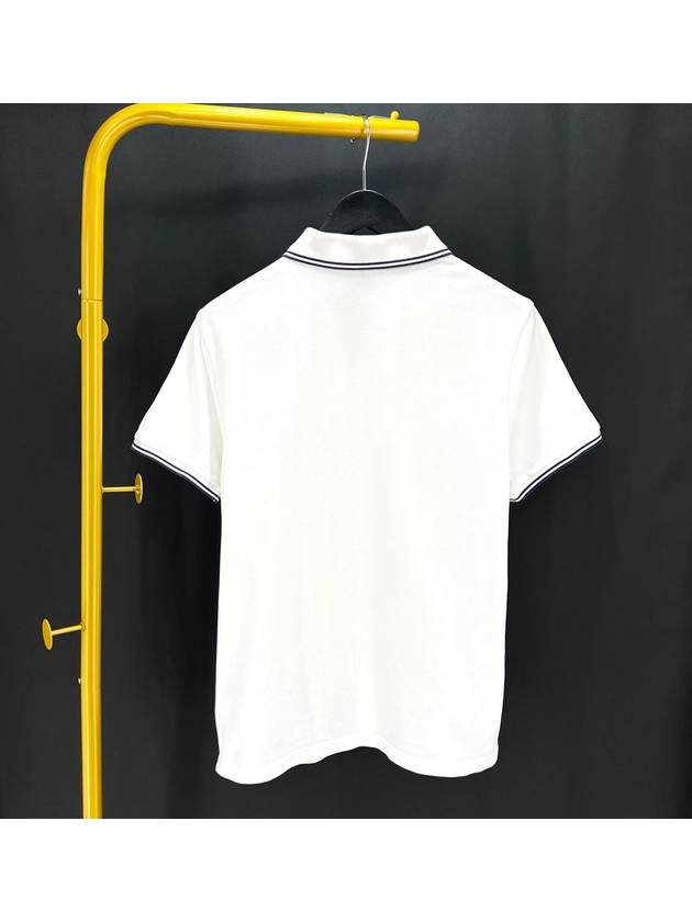 Short sleeve collared t shirt white L size - MONCLER - BALAAN 2