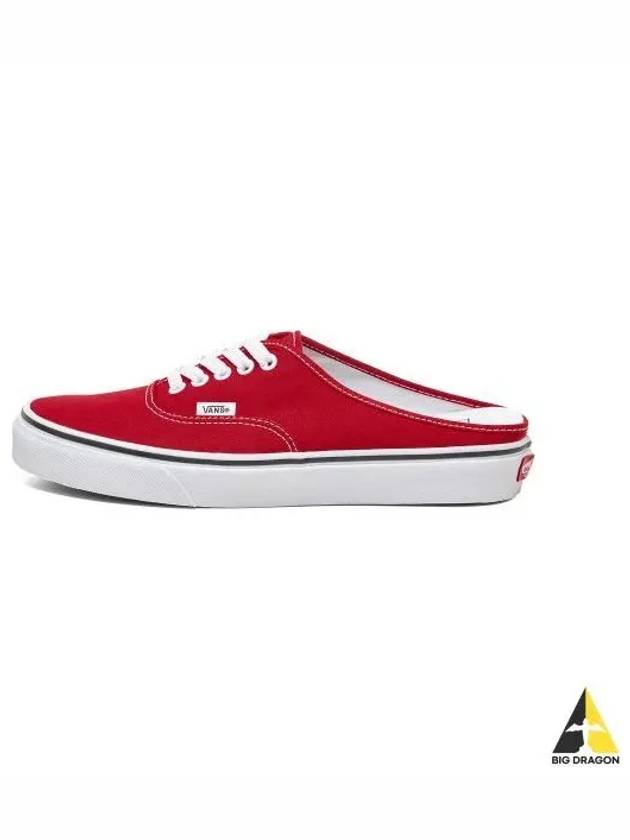 Authentic Mule Racing Red True White VN0A54F7JV61 - VANS - BALAAN 1