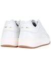 SL 61 Logo Signature Leather Low Top Sneakers White - SAINT LAURENT - BALAAN 6