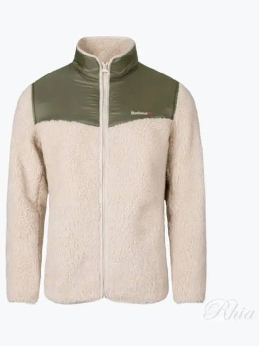 AXIS paneled high neck fleece jacket MFL0120 CR11 - BARBOUR - BALAAN 1