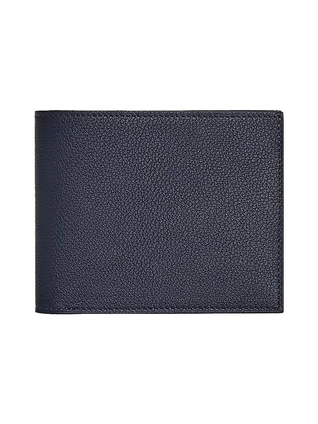 Hermes Citizen Twill Compact Half Wallet Blue Nuit - HERMES - BALAAN 1