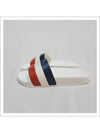 Striped Slippers White - MONCLER - BALAAN 4