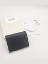 Zip Compact Tri-Fold Half Wallet Black - MAISON MARGIELA - BALAAN 3