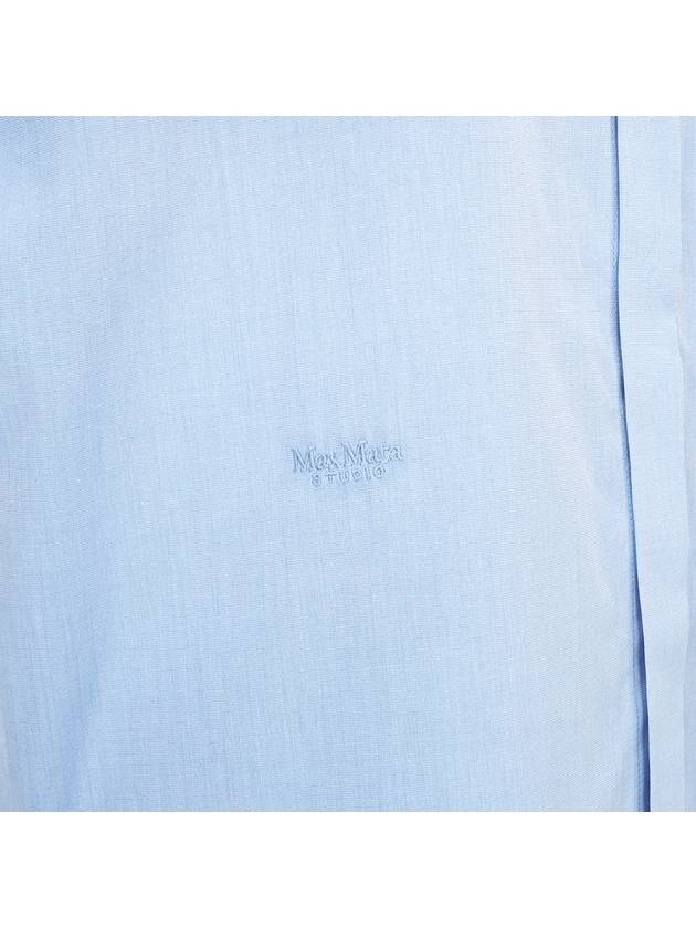 Garenna Long Sleeve Shirt Blue - MAX MARA - BALAAN 11