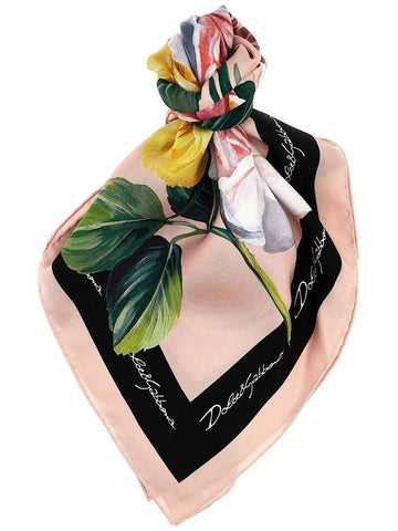 Dolce & Gabbana Silk Scarf - DOLCE&GABBANA - BALAAN 1