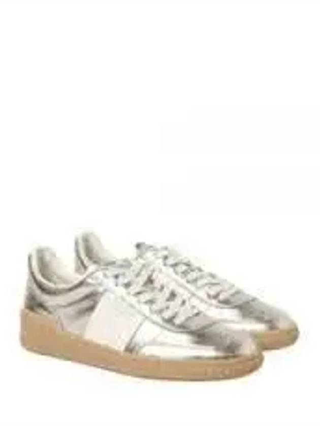 Upvillage Lace-Up Low-Top Sneakers Silver - VALENTINO - BALAAN 2