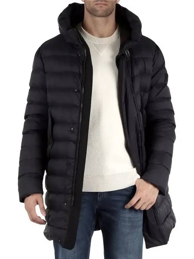 KASA CJ TRAP 03 Black Hooded Down Coat - PEUTEREY - BALAAN 4