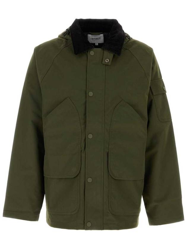 Clarton Jacket Dark Green - CARHARTT WIP - BALAAN 1