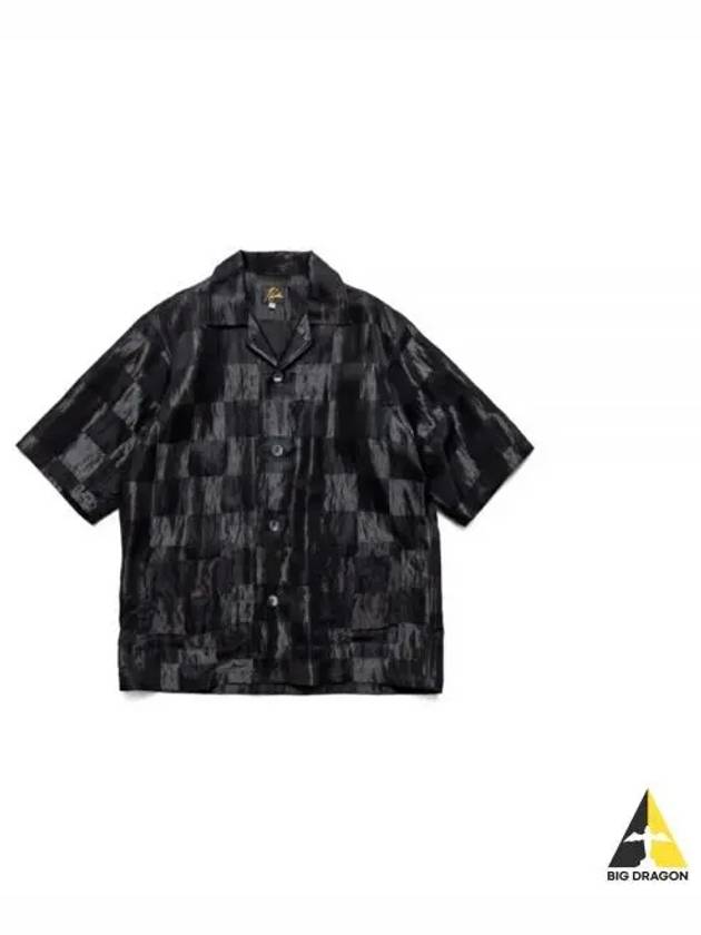 24 Cabana Shirt Black OT096 - NEEDLES - BALAAN 1