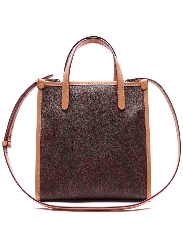 Jacquard Tote Bag Brown - ETRO - BALAAN 5