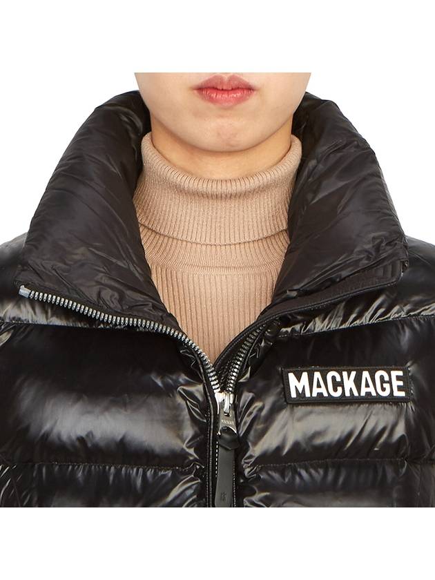 Women's padded vest CHAYA BLACK - MACKAGE - BALAAN 8