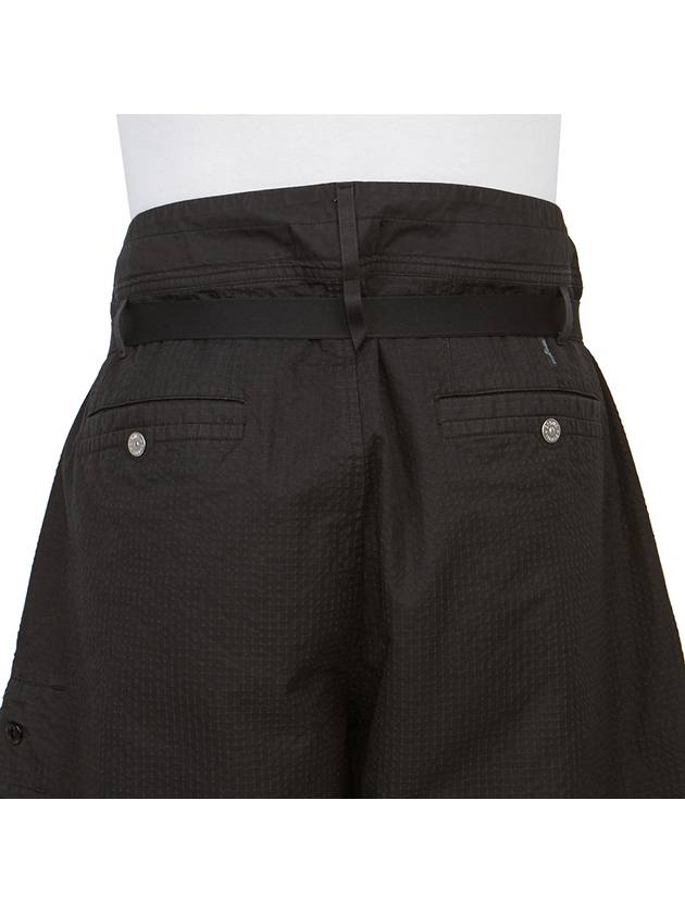 Shadow Project Bermuda Shorts Black - STONE ISLAND - BALAAN 8