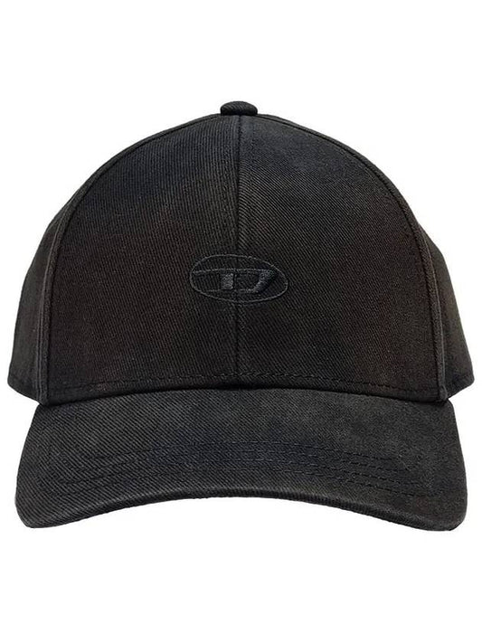 C Run Wash Logo Ball Cap Black - DIESEL - BALAAN 2